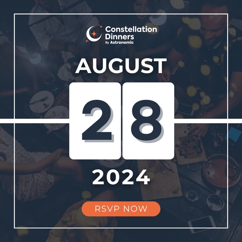 Cover Image for Austin Constellation Dinners on Wed, August 28