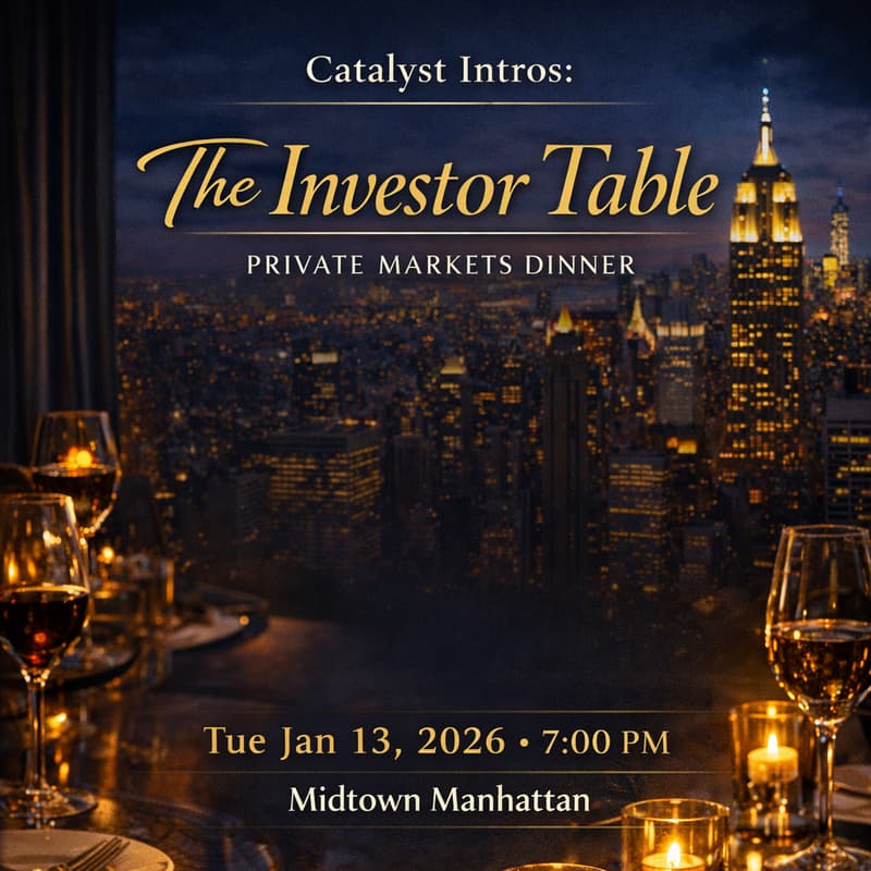 Cover Image for Catalyst Intro’s: The Investor Table; Sponsored By RaneaAI
