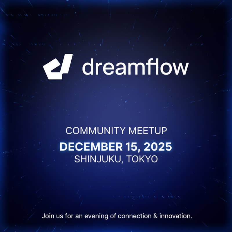 Cover Image for Dreamflow Meetup Tokyo:AI×コードで「本格アプリ」を爆速開発!実践解説