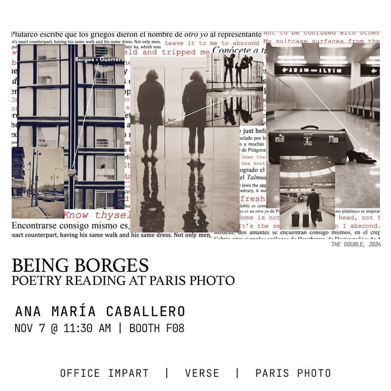 Cover Image for Poetry Reading - Ana Maria Caballero at Paris Photo