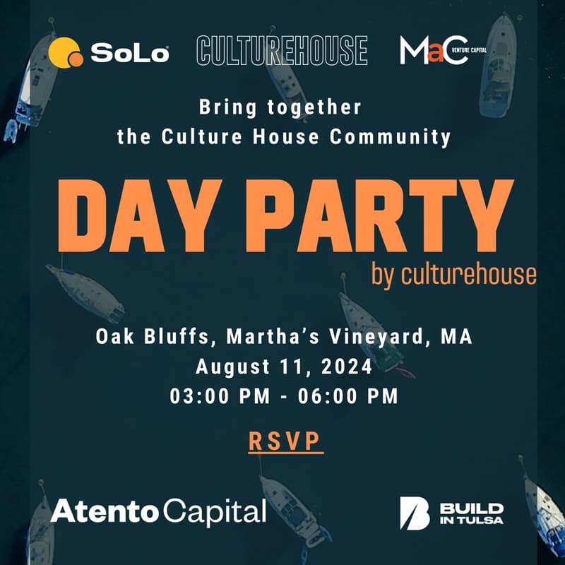 Cover Image for Day Party by Culture House @ Martha's Vineyard