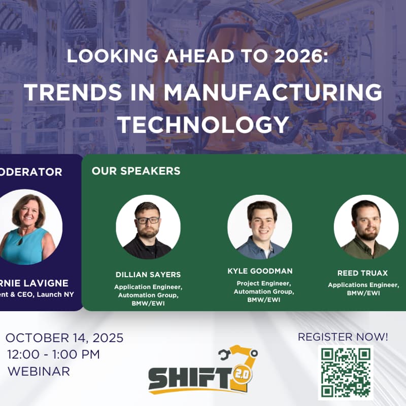 Cover Image for Looking Ahead to 2026: Trends in Manufacturing Technology