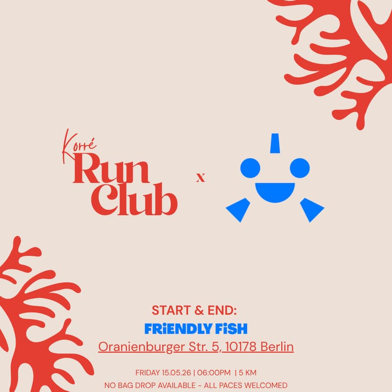 Cover Image for KORRÉ RunClub x Friendly Fish | Fraunlauf Shakeout Run🍣🏃‍♀️✨