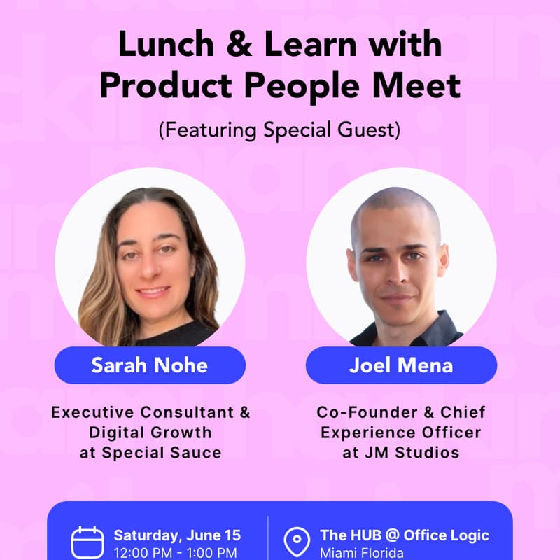 Cover Image for Lunch & Learn with Product People Meet