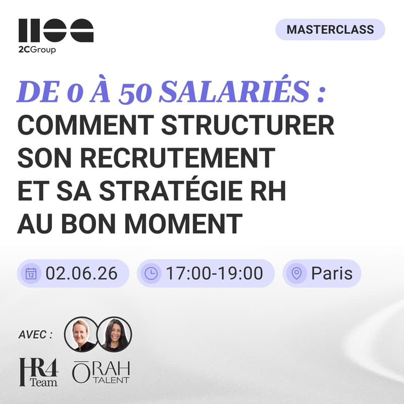 Cover Image for 🍪🥤 De 0 à 50 salariés : comment structurer son recrutement et sa stratégie RH au bon moment