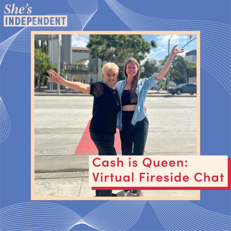 Cover Image for Cash is Queen Virtual Fireside Chat!