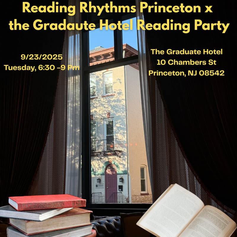 Cover Image for Reading Rhythms Princeton x The Graduate Hotel