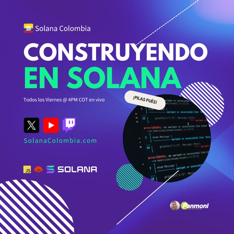 Cover Image for Construyendo en Solana (Livestream)