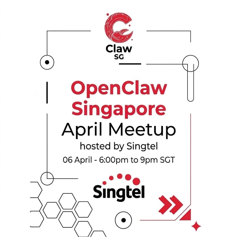 Cover Image for OpenClaw Singapore April Meetup