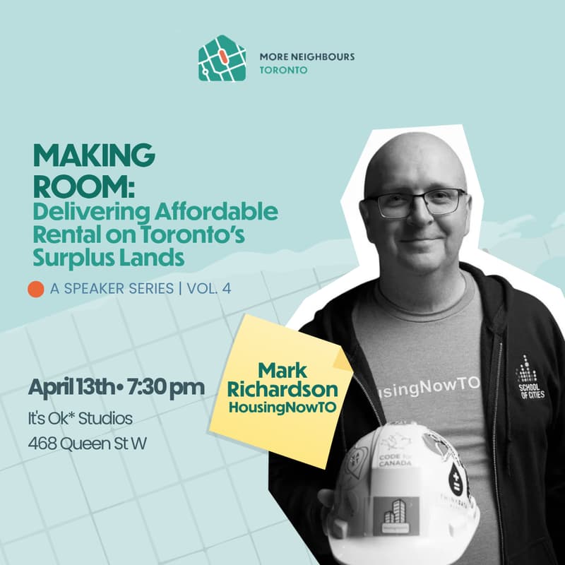 Cover Image for Making Room: Delivering Affordable Rental on Toronto's Surplus Lands