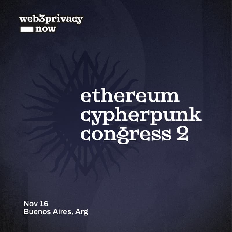 Cover Image for Ethereum Cypherpunk Congress #2