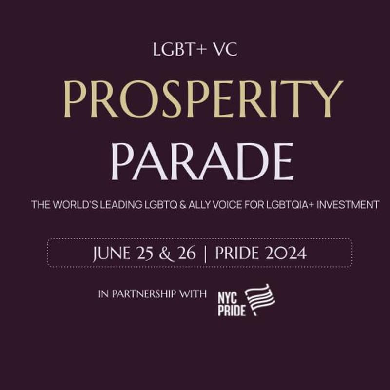 Cover Image for NYC Pride with LGBT+ VC | March for Jobs, Economic Freedom, & Prosperity #Pride2024