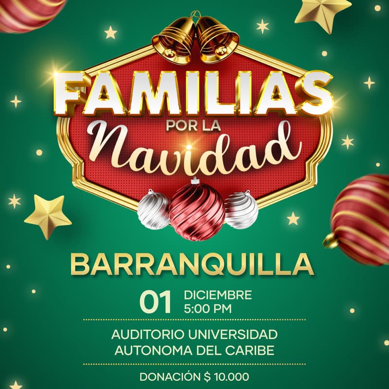 Foto de portada de Familias por la Navidad Div Norte Baq