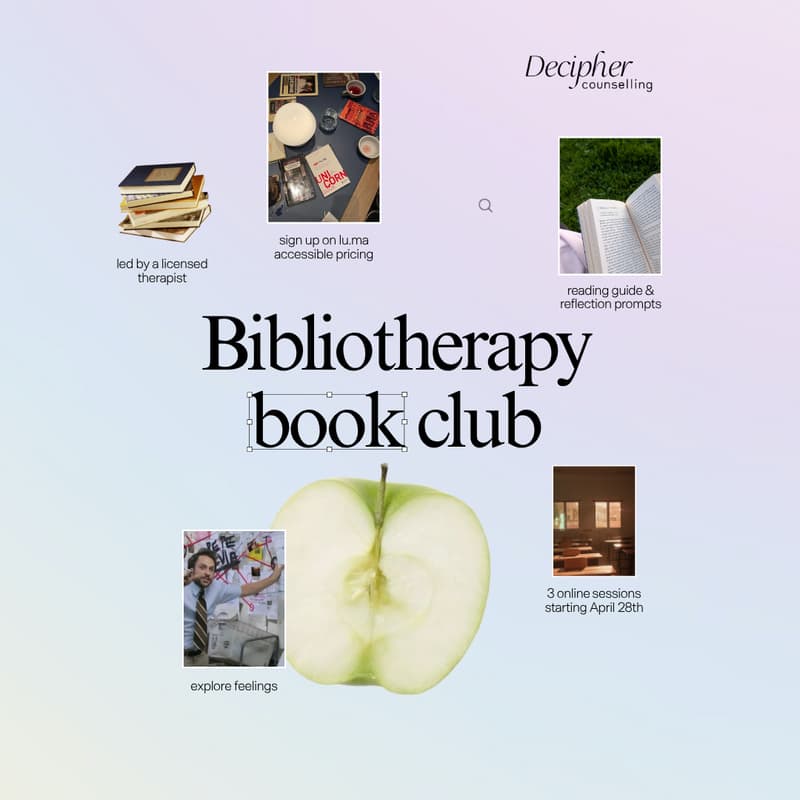 Cover Image for Bibliotherapy Book Club