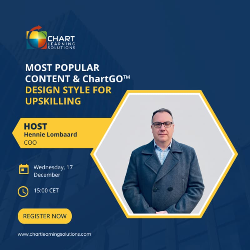 Cover Image for Most popular content & ChartGO™ design style for Upskilling.