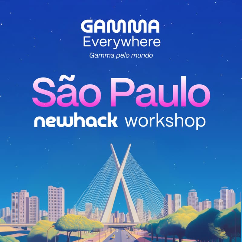 Cover Image for Gamma Everywhere: NewHack x Gamma Workshop