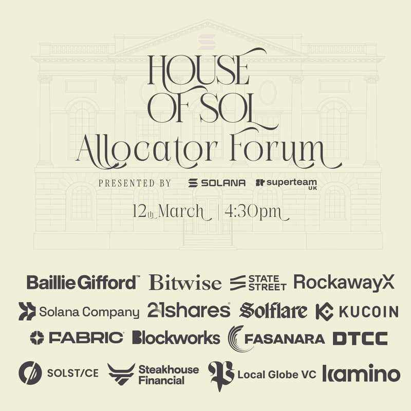 Cover Image for House of Sol Presents: Allocator Forum