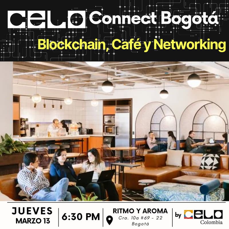Foto de portada de Celo Connect Bogotá: Blockchain, Café y Networking