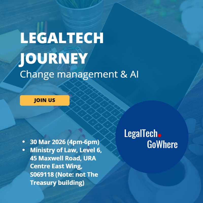 Cover Image for [LGW] Legaltech Journey on Change Management and AI