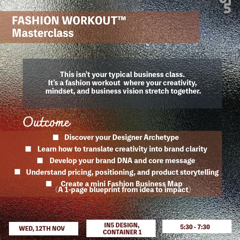 Cover Image for Fashion Workout - Masterclass
