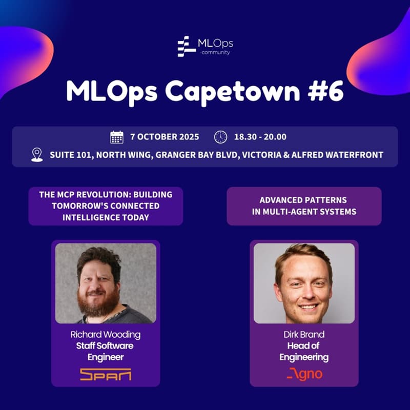 Cover Image for MLOps Community Cape Town #6