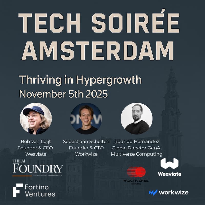 Cover Image for Amsterdam Tech Soirée: Thriving in Hypergrowth