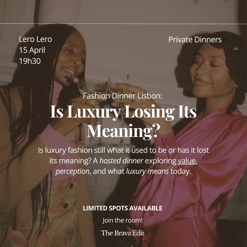 Cover Image for Fashion Dinner Lisbon: Meet New People