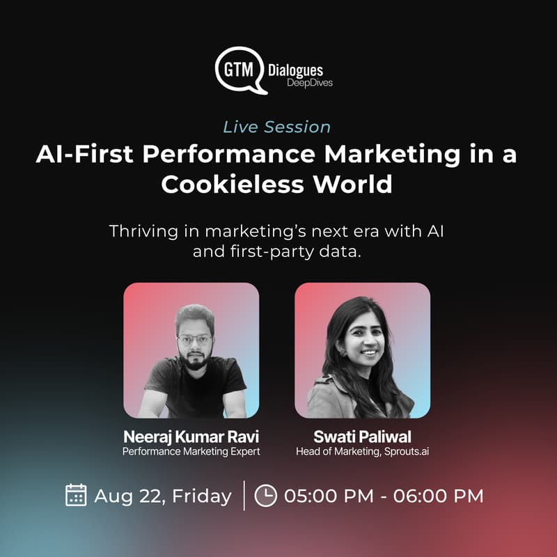 Cover Image for [Webinar] AI-First Performance Marketing in a Cookieless World: A Playbook for SaaS Founders