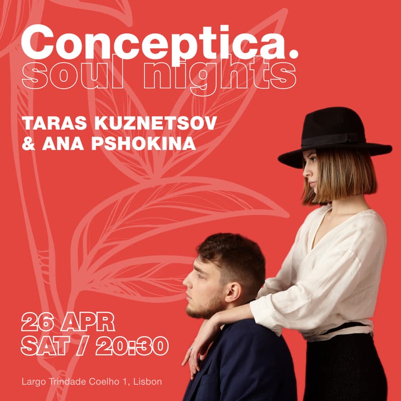 Cover Image for Conceptica Soul Nights. Taras Kuznetsov & Ana Pshokina