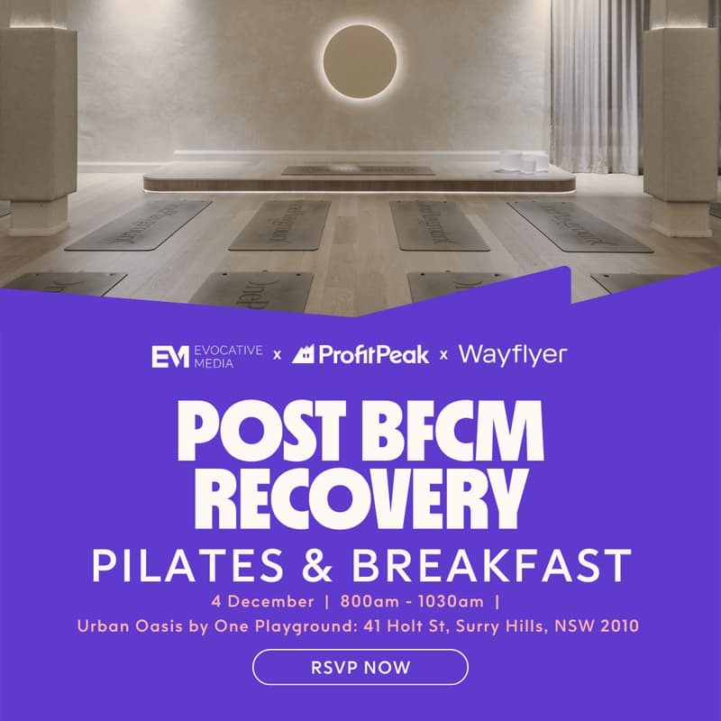 Cover Image for Post BFCM Recovery: Pilates & Breakfast