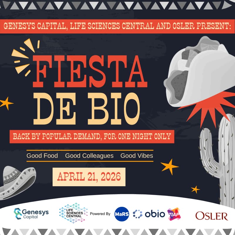 Fiesta De Bio - Presented by Genesys Capital, Life Sciences Central and ...