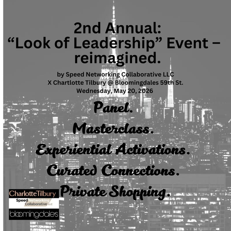 Cover Image for 2nd Annual "The Look of Leadership" Event @Bloomingdale's 59th St.