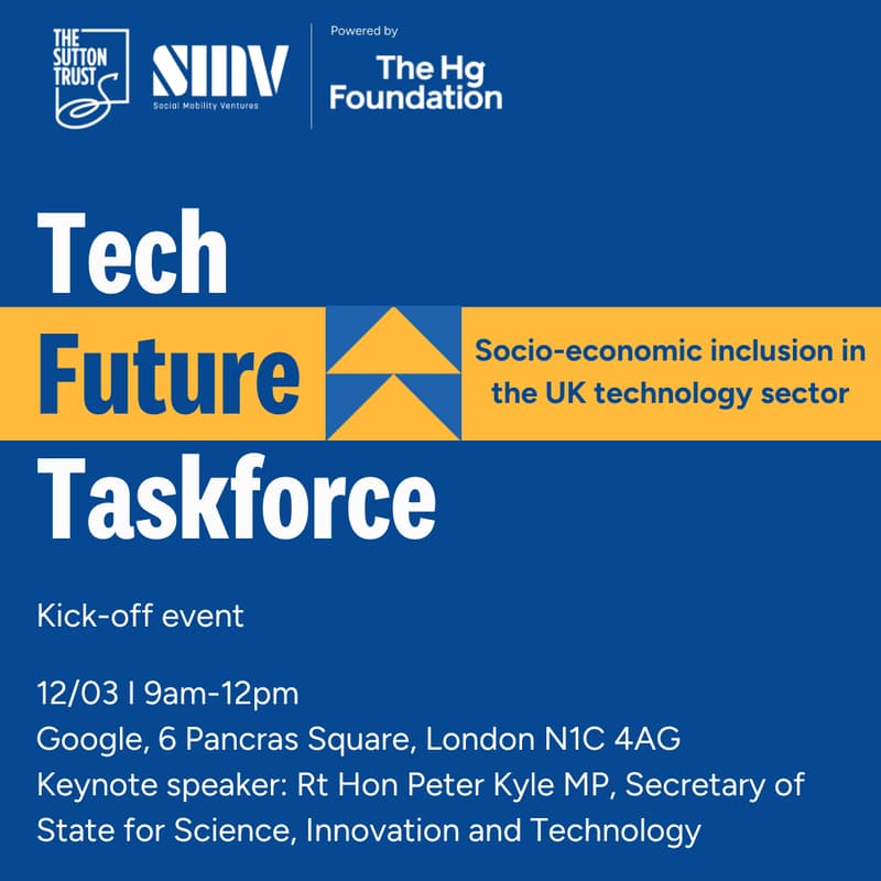 Cover Image for Tech Future Taskforce: Kick-off Event