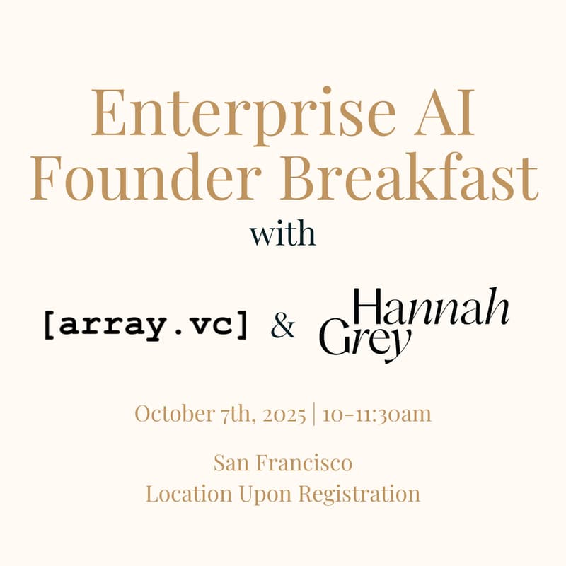Cover Image for Enterprise AI Founder Breakfast
