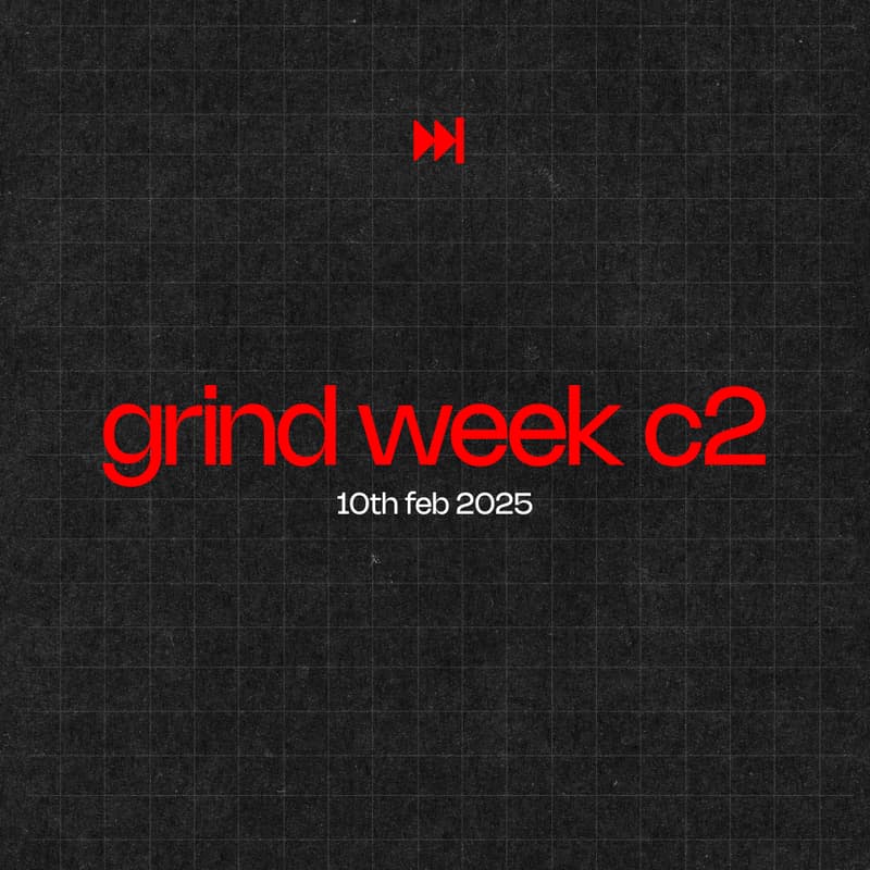 Cover Image for Grind week c2