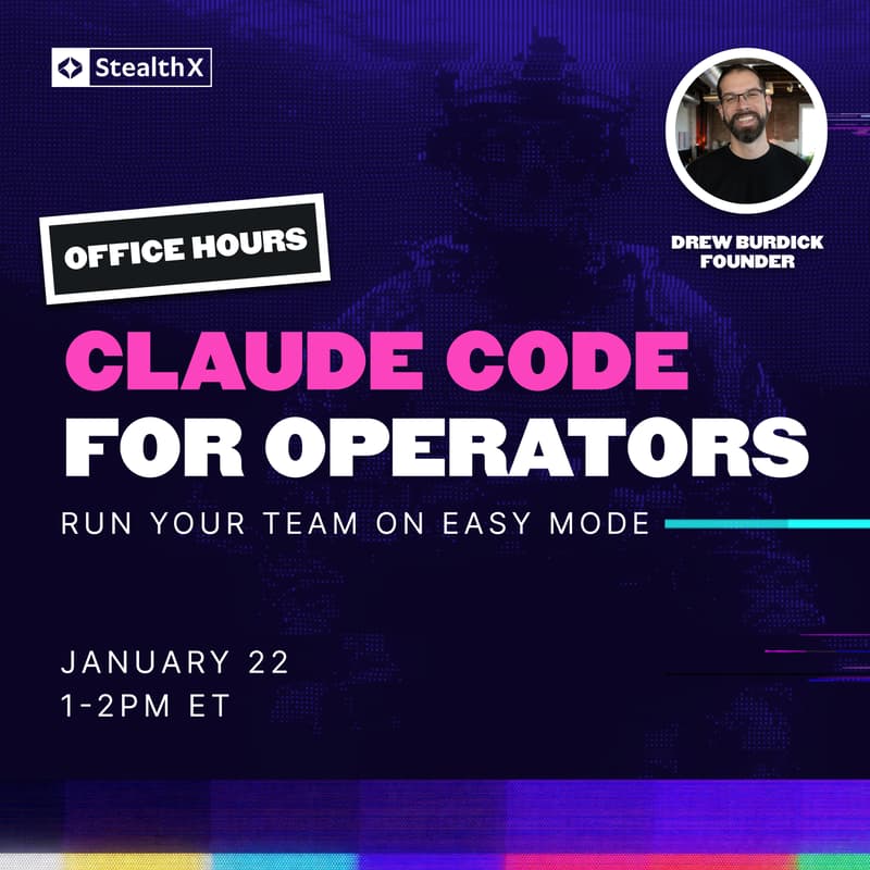Cover Image for Claude Code for Operators