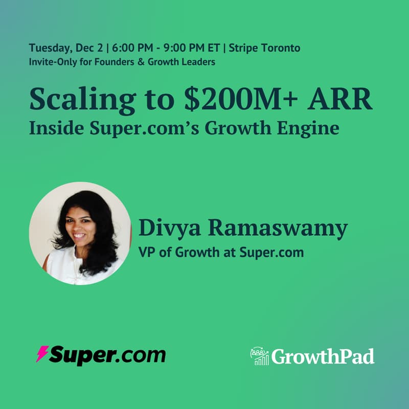 Cover Image for Scaling to $200M+ ARR: Inside Super.com's Growth Engine