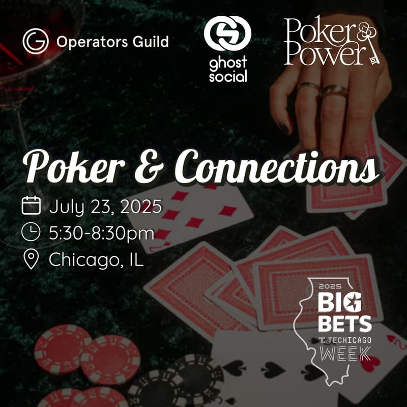 Cover Image for Poker & Connections - Chicago Tech Week
