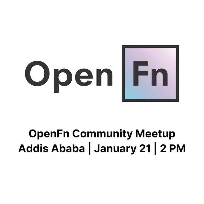 Cover Image for OpenFn Community Meetup | Addis Ababa