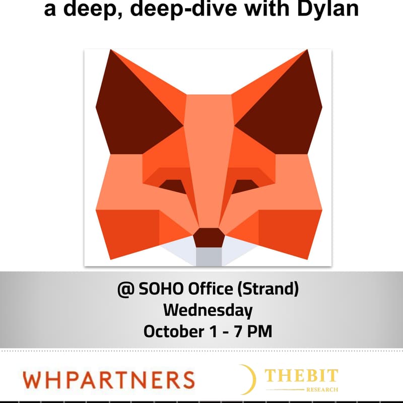 Cover Image for MetaMask – a deep, deep-dive with Dylan