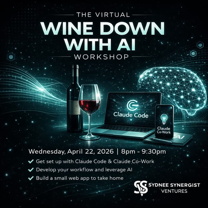 Cover Image for The Virtual Wine Down With AI Workshop