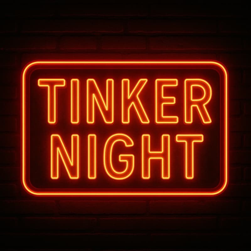 Cover Image for Tinker night : 20 Seats Only