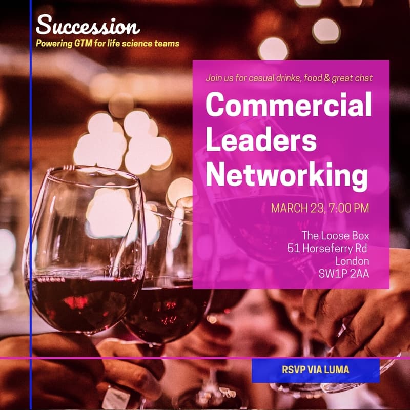 Cover Image for Life Science Commercial Leaders Networking