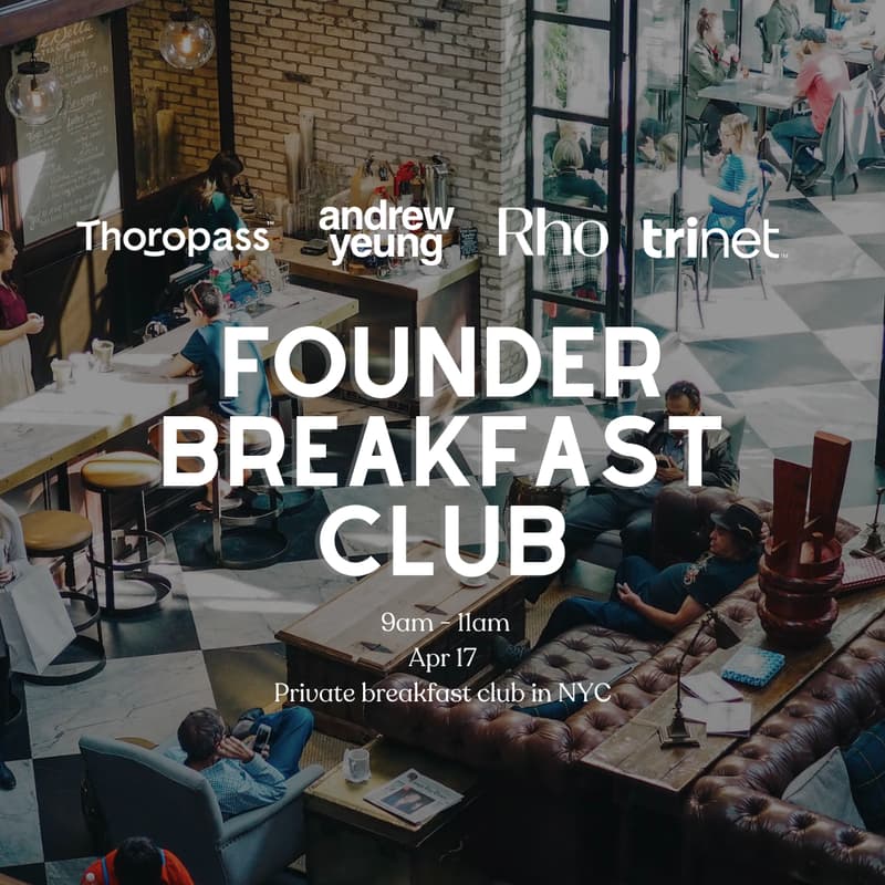 Cover Image for Founder Breakfast Club (Hosted by Andrew & Friends)