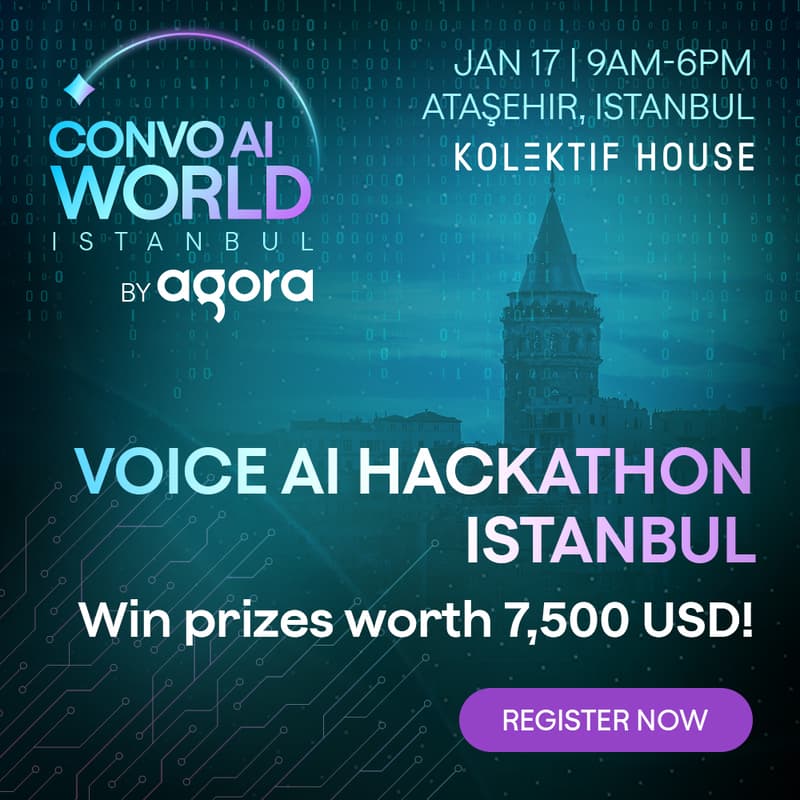 Cover Image for Voice AI Hackathon Istanbul (Asia)