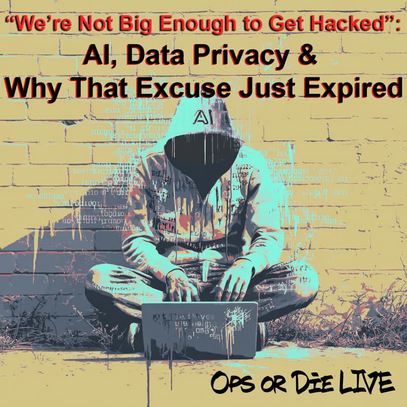 Cover Image for “We’re Not Big Enough to Get Hacked”: AI, Data Privacy & Why That Excuse Just Expired