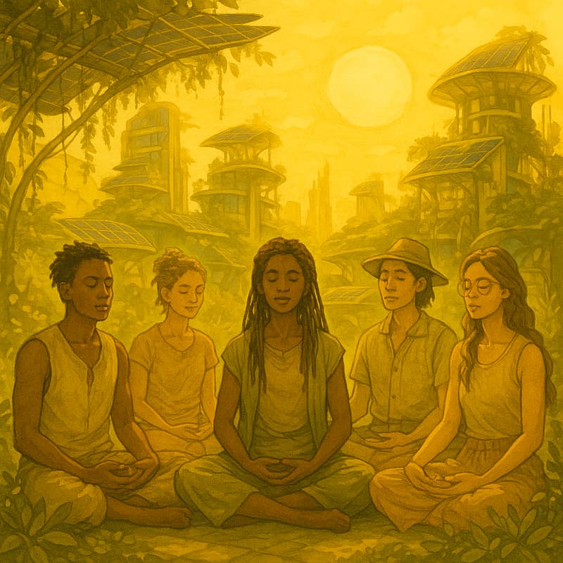 Cover Image for 7) Regen Commons Meditation Hour ~ "Common Time"