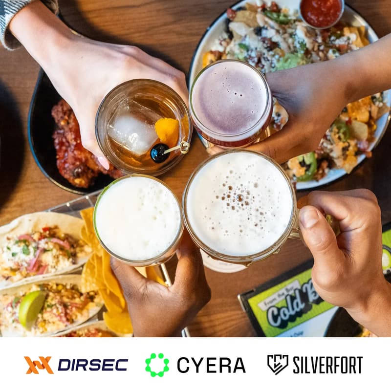 Cover Image for 🍻 Omaha - Cybersecurity Happy Hour  with DirSec, Cyera, & Silverfort 🍻