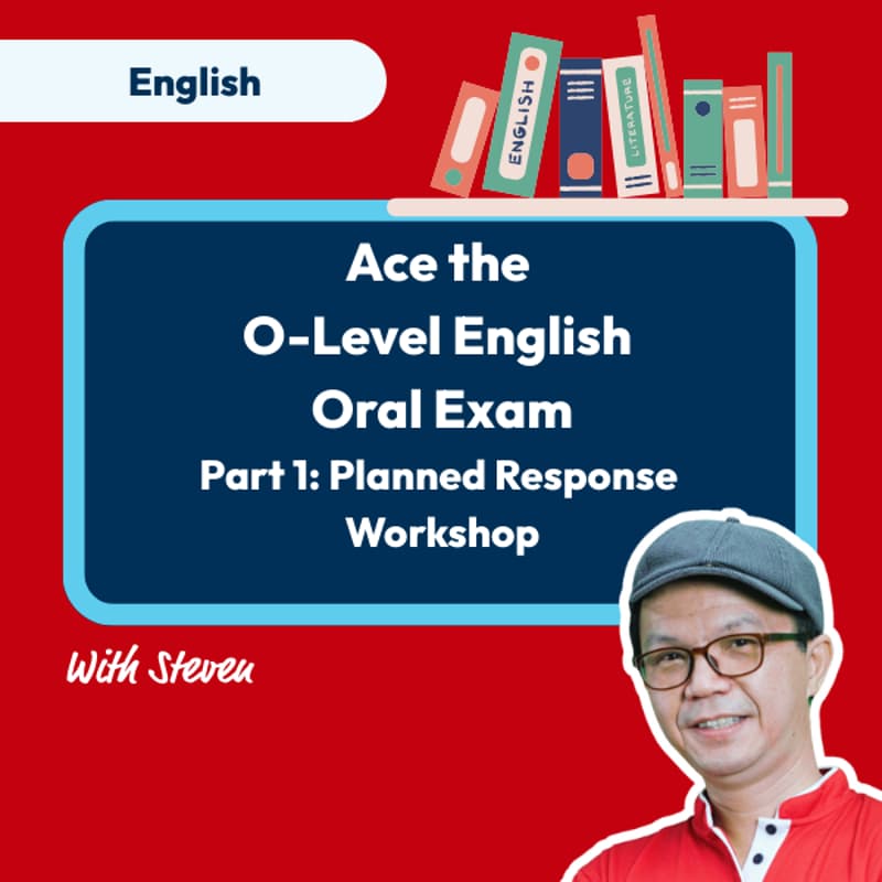 Cover Image for Mind Stretcher Ace the O-Level English Oral Exam (Part 1): Planned Response Workshop with Master Teacher Steven Sim