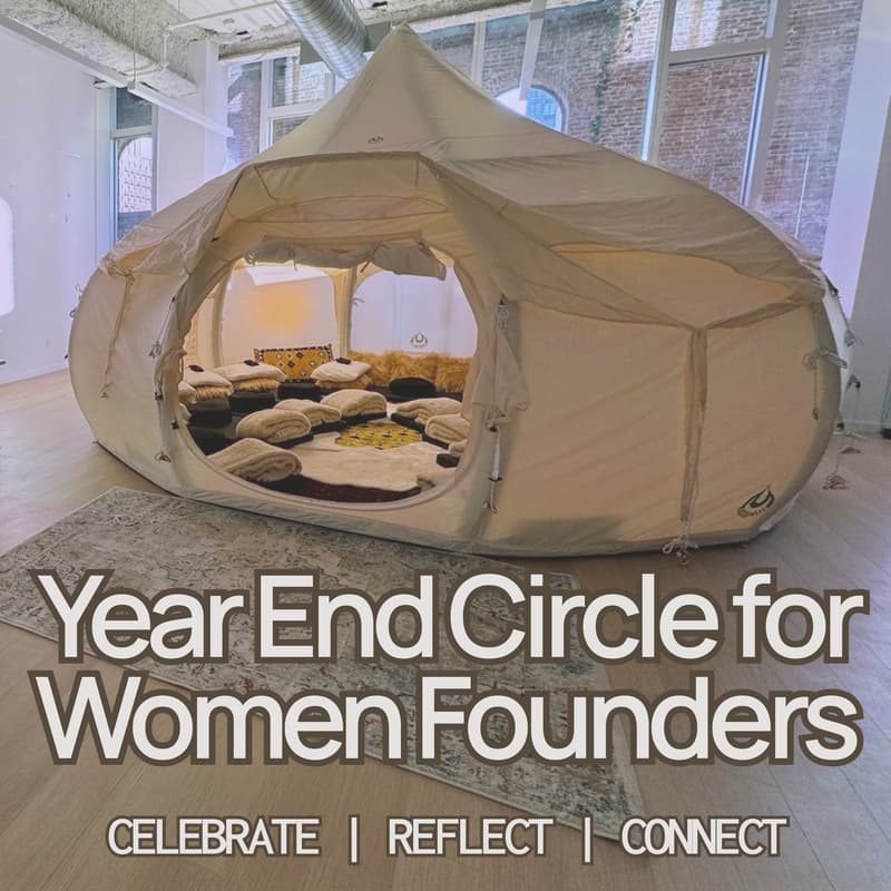 Cover Image for Year End Circle for Women Founders π«β¨π